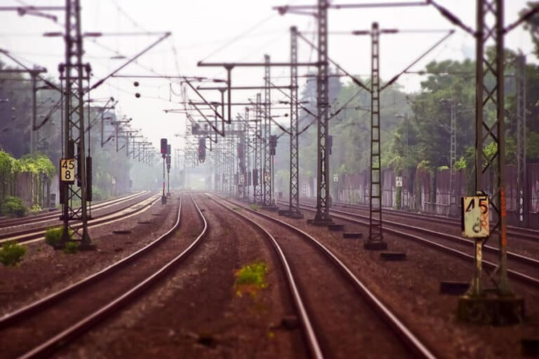 БДЖ - жп линия - релси - градска железница