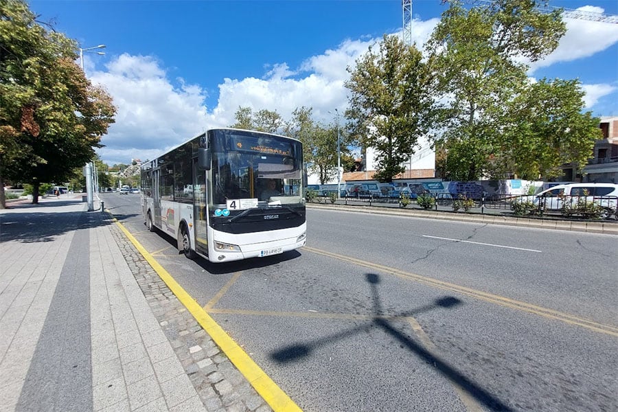 Градски транспорт - автобус - линия 4