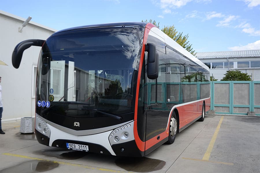 Градски транспорт - електрически автобус
