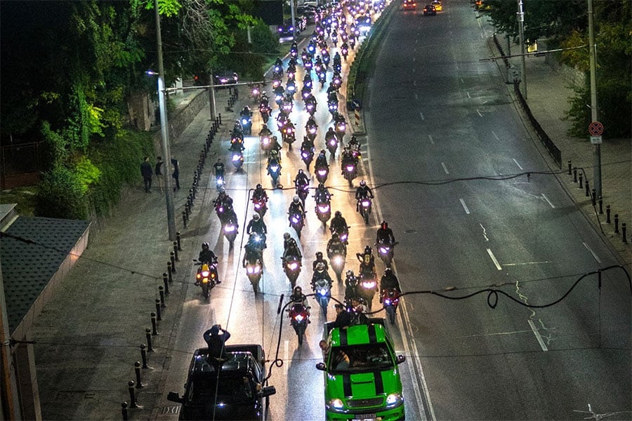 Мотоциклетисти - нощно каране