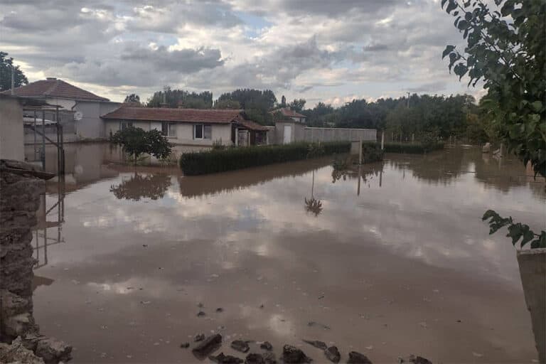 Наводнение - село Трилистник