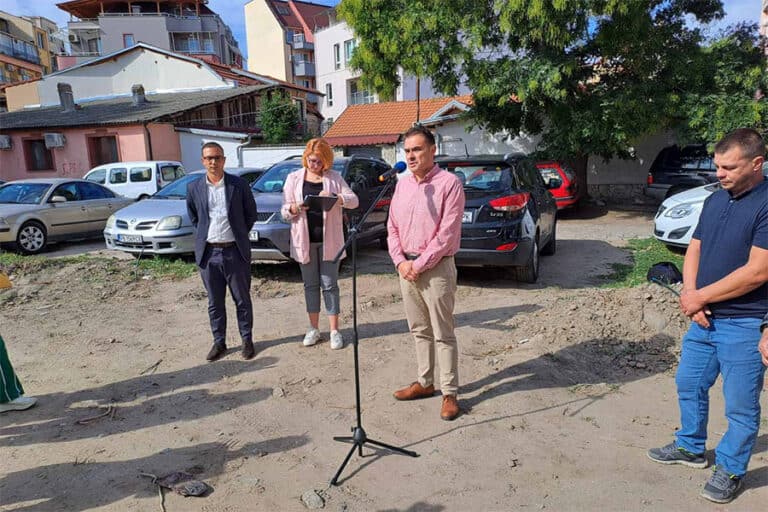 Пламен Райчев - ремонт на улици в центъра на Пловдив
