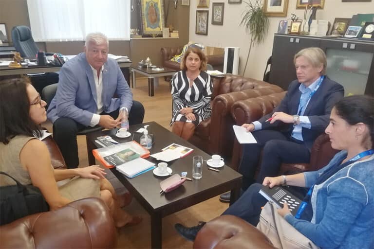 Кметът Здравко Димитров се срещна с международни наблюдатели от ОССЕ във връзка с изборите