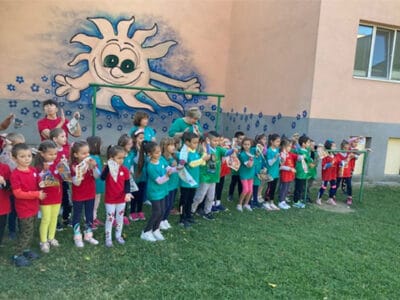 Кметът на район „Тракия“ Костадин Димитров се включи в спортния празник на ДГ „Слънце“