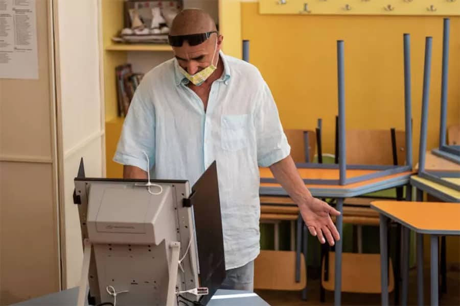 Машинно гласуване - избори - избирателната активност