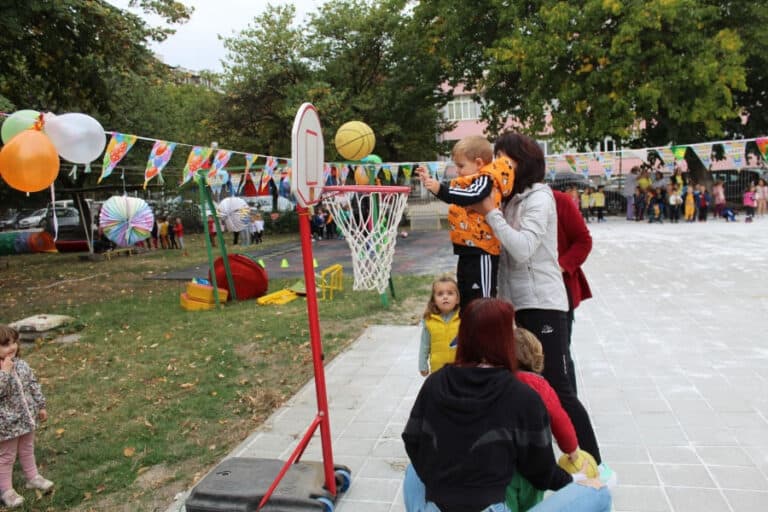 Спортен празник в детска градина Славей - район Северен