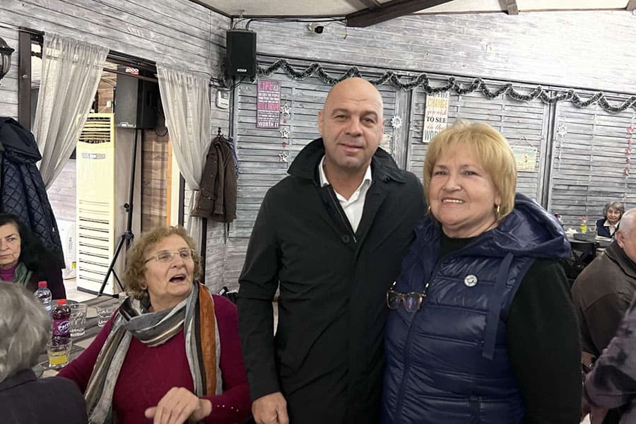 Костадин Димитров сподели празник на Клуба на инвалида в Тракия