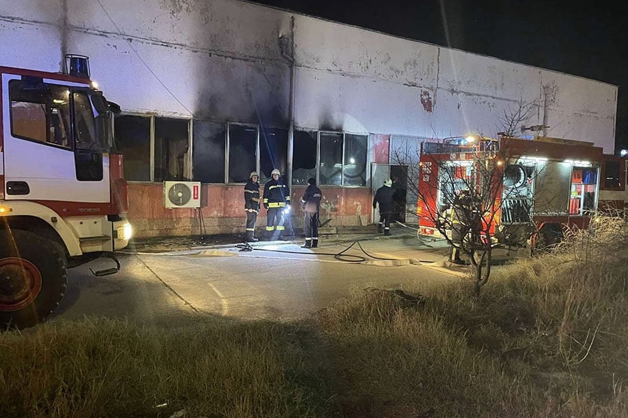 Климатик предизвика пожар в гара Пловдив - Разпределителна