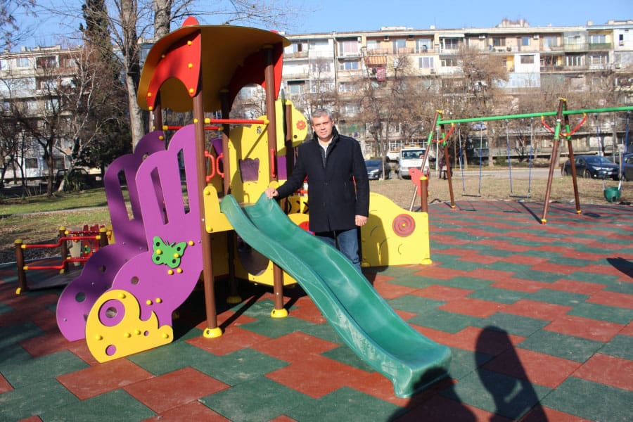 Поредната детска площадка в район "Северен" вече е факт