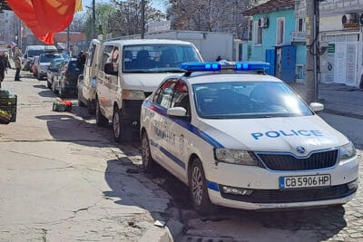 Концентрация на полицаи в ромските махали на Пловдив по време на изборите на 2 април