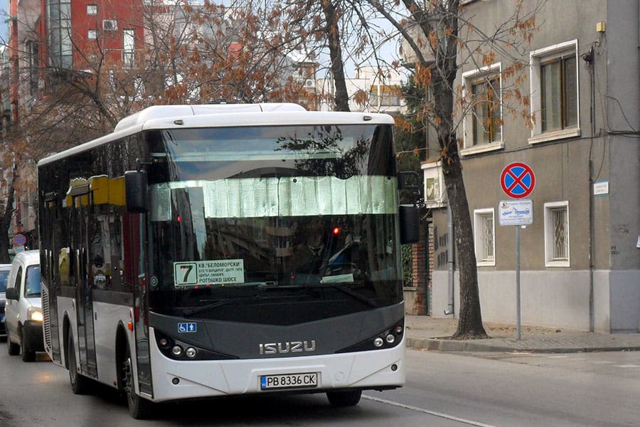 Градски транспорт - автобус - линия 7