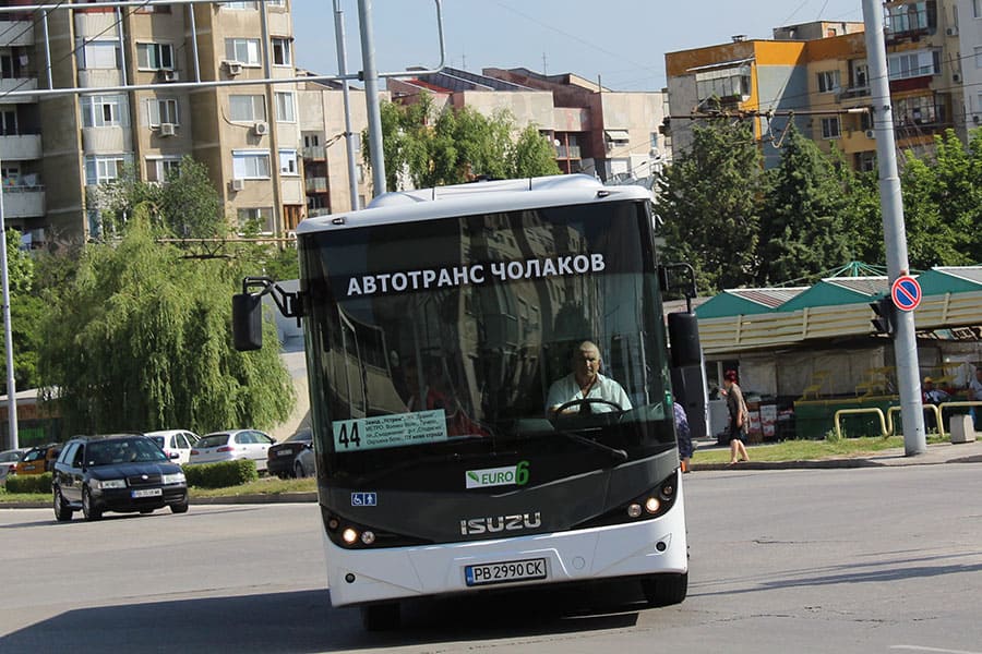 Градски транспорт - автобус - линия 44