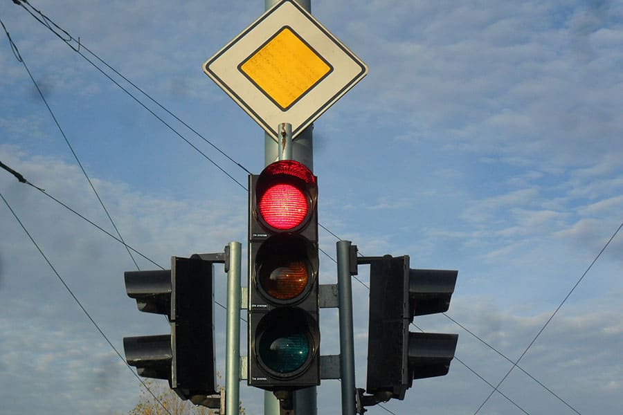 Светофар в Пловдив