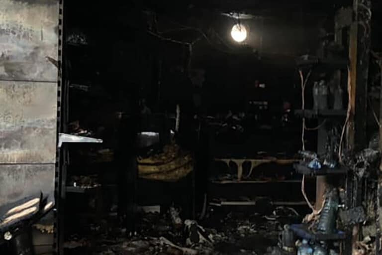 Пожар в ресторант Кардамис в Кючук Париж в Пловдив