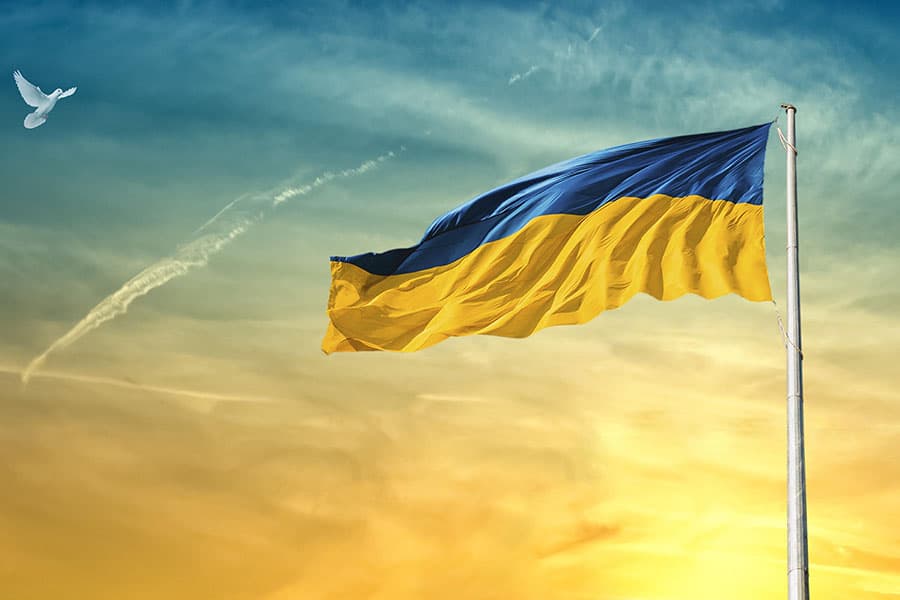 Украйна - знаме