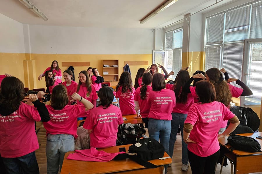 Община Пловдив отбеляза Световния ден за борба с тормоза в училище