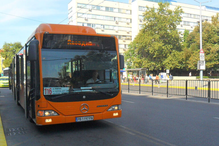 Градски транспорт - автобус - линия 116, маршрут