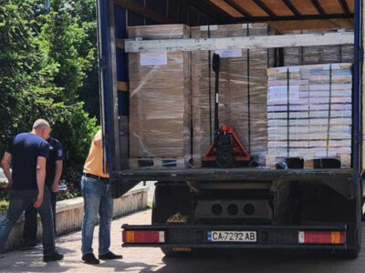 Под охрана в Областна администрация Пловдив пристигнаха 1 180 500 хартиени бюлетини