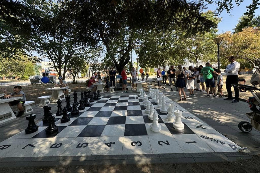 Откриха нова зона за шах на открито на Гребната база в Пловдив