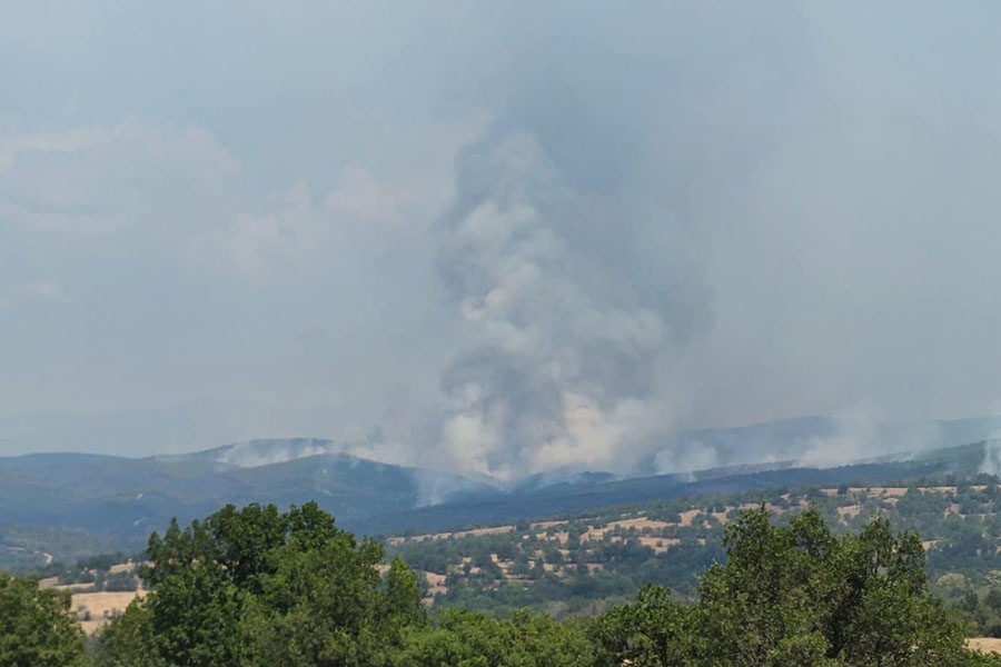 Пожар в Пловдивска област, Пловдив 112