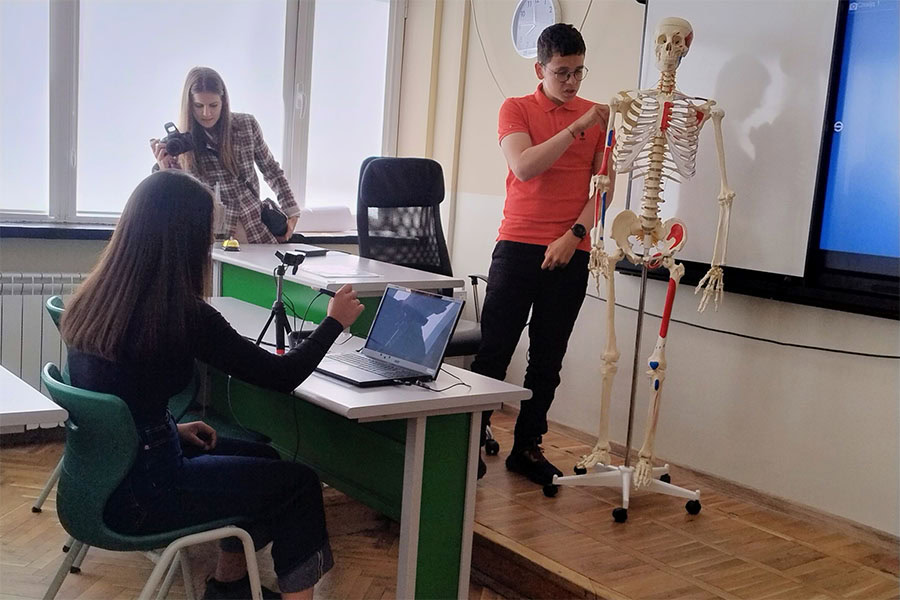 В Спортното училище в Пловдив откриха нов STEM център