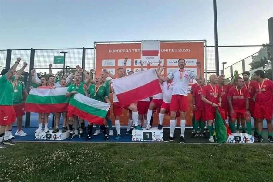 Пловдивски спортисти с медали от Европейското първенство за хора с трансплантации