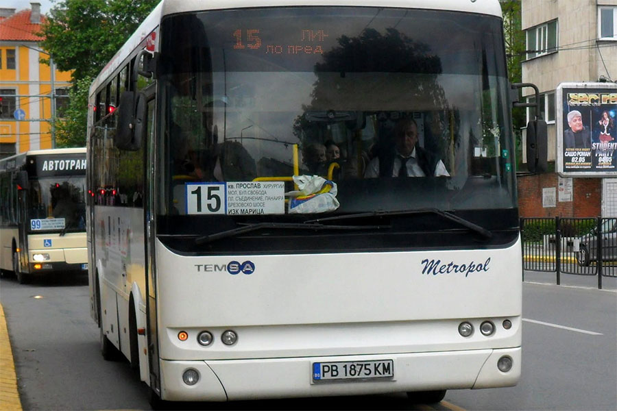 Градски транспорт - автобус - линия 15 2